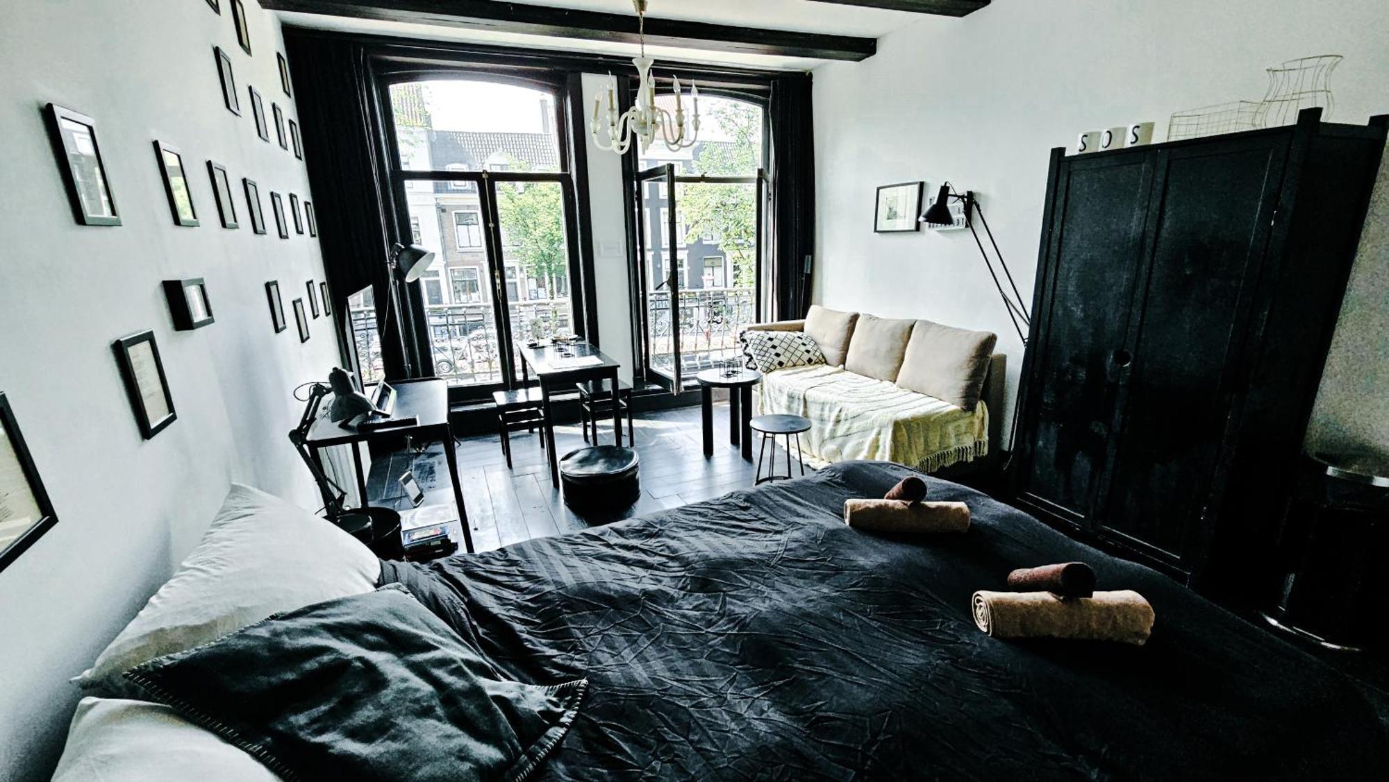 The Black Beauty Private Studio With Canal View From 1799 Amsterdam Luaran gambar