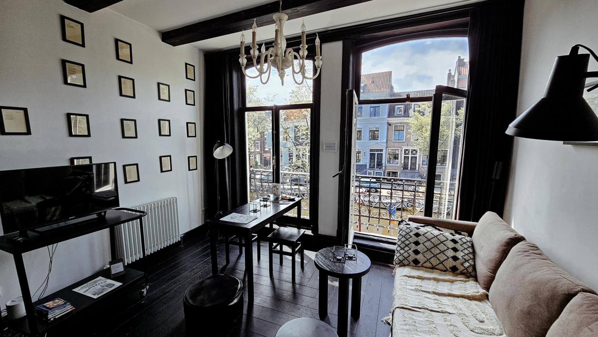 The Black Beauty Private Studio With Canal View From 1799 Amsterdam Luaran gambar