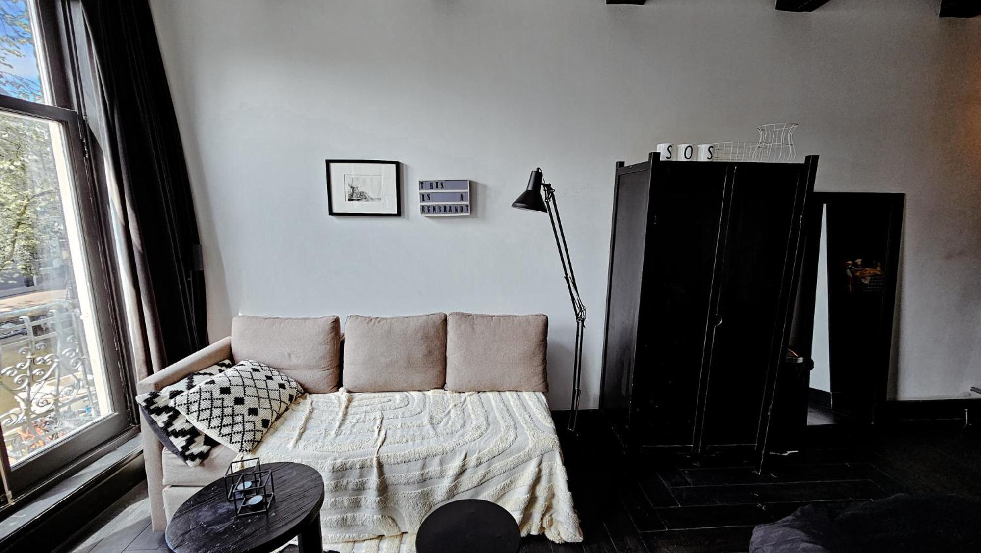 The Black Beauty Private Studio With Canal View From 1799 Amsterdam Luaran gambar