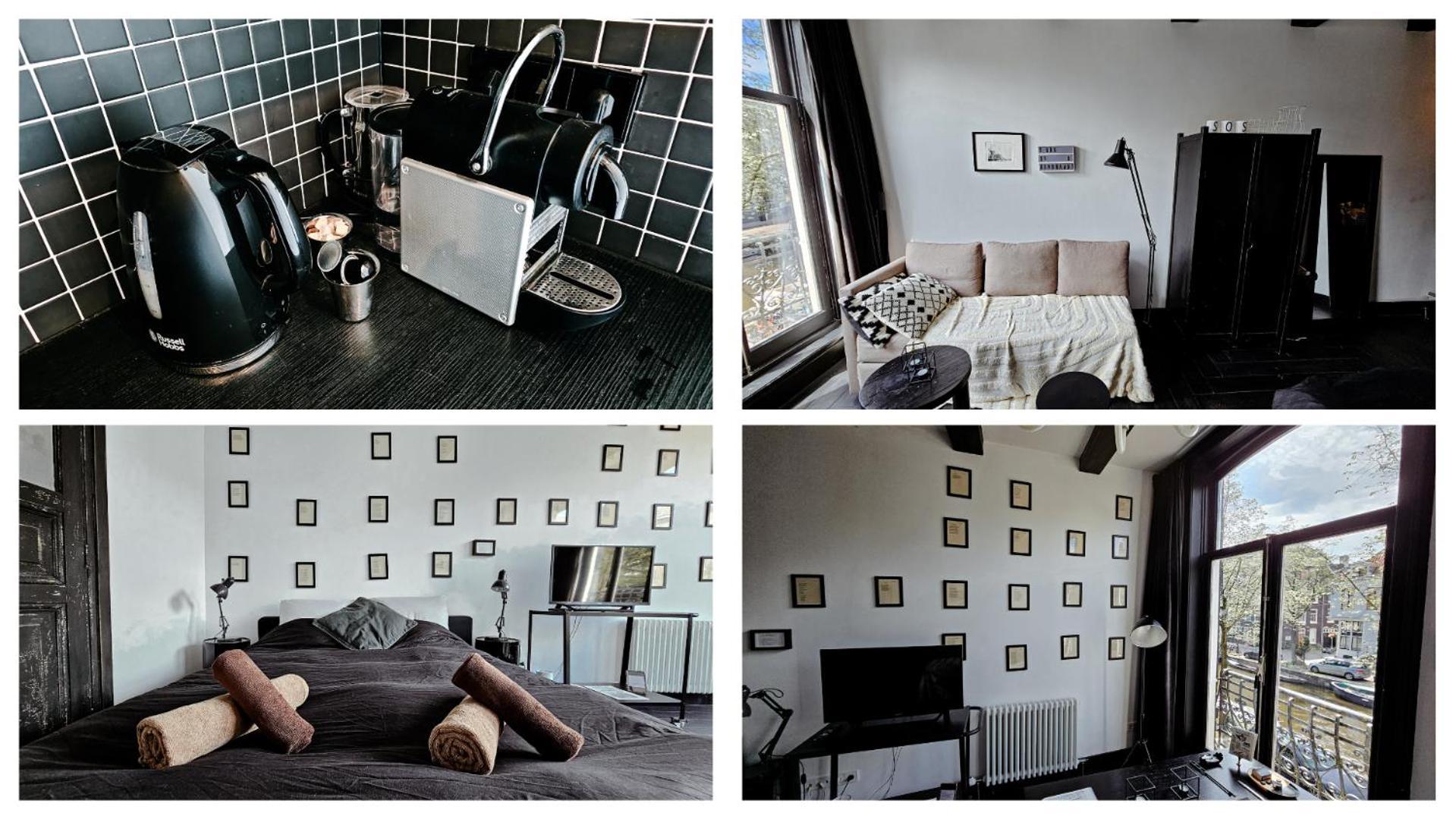 The Black Beauty Private Studio With Canal View From 1799 Amsterdam Luaran gambar